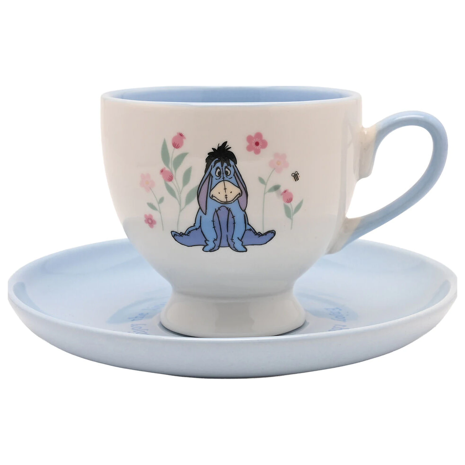 Disney Winnie the Pooh Eeyore ceasca de ceai si farfurie poza produsului