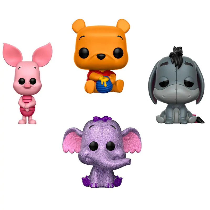 Disney POP! Movies Figurina Vinyl 4-Pack Winnie the Pooh 9 cm poza produsului