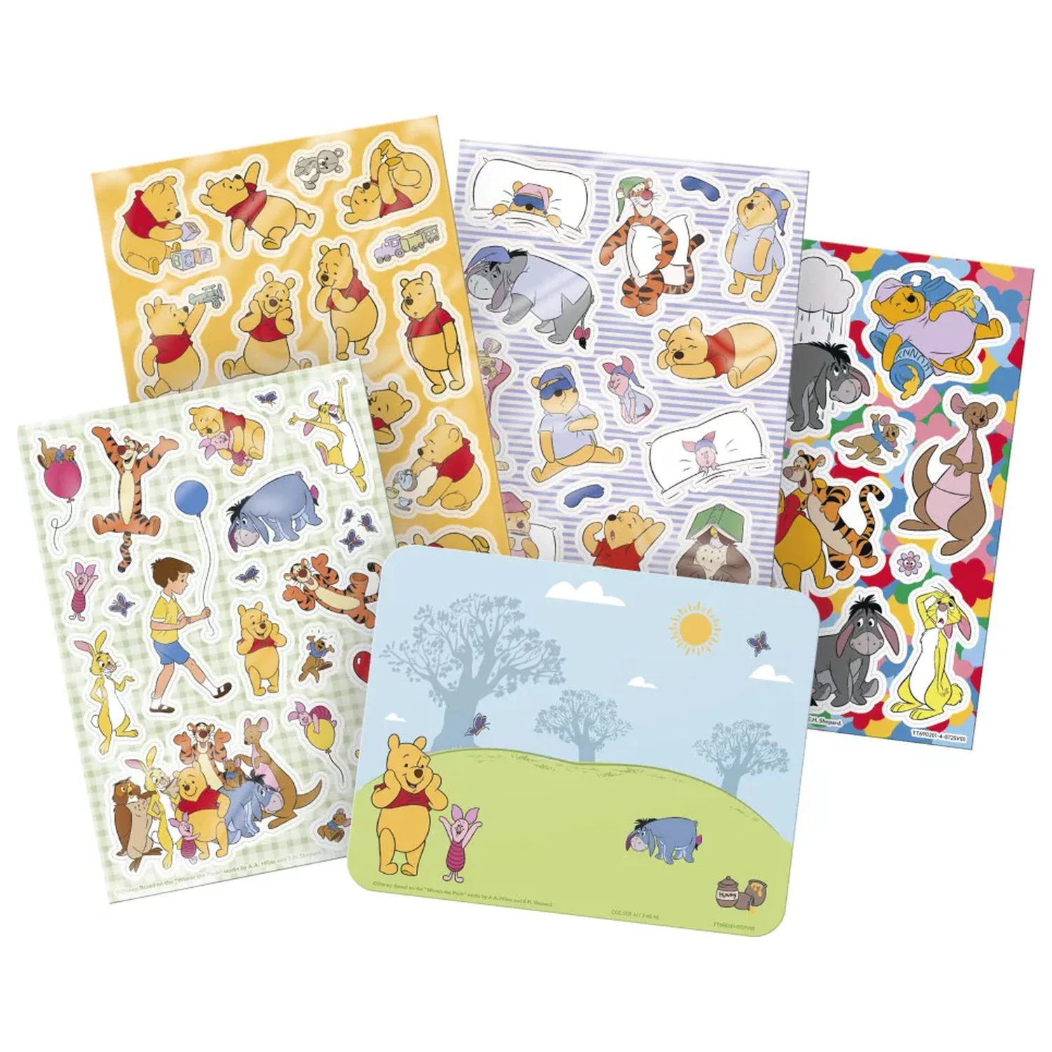 Disney Winnie the Pooh Happy set autocolante de fereastra poza produsului