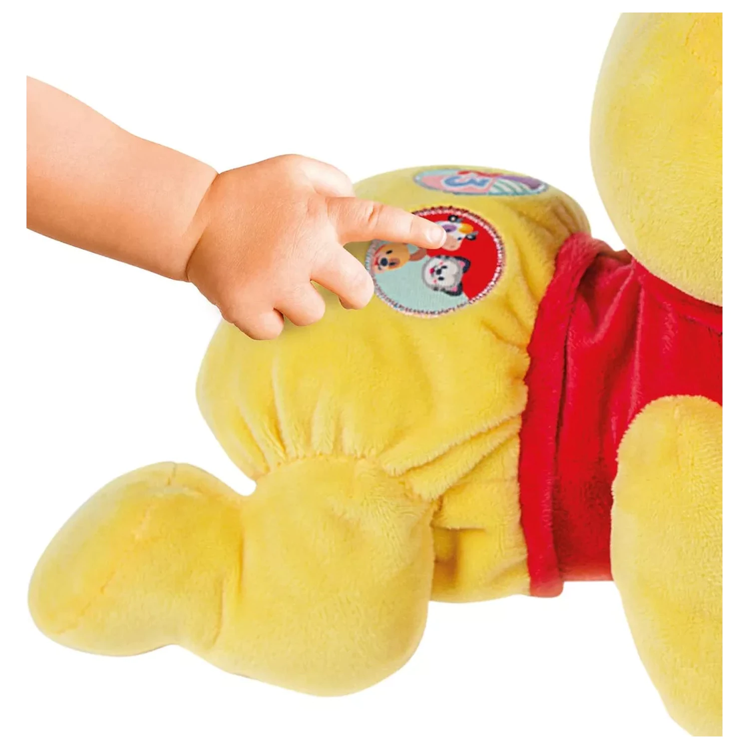 Disney Winnie the Pooh Happy interactiv, se taraste, figurina de plus poza produsului