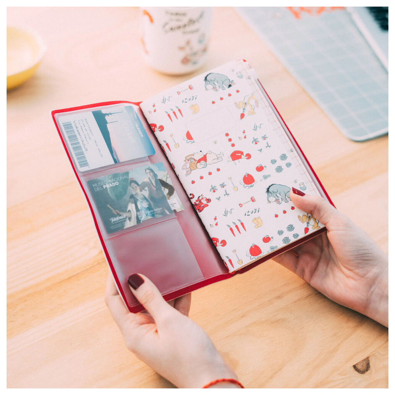 Disney Winnie the Pooh carnet de calatorie poza produsului