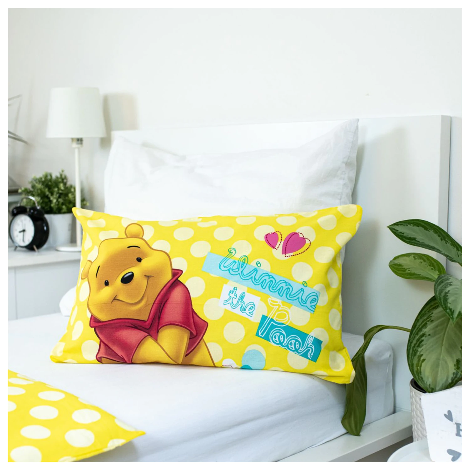 Disney Winnie the Pooh Smile Husa de plapuma pentru copii poza produsului