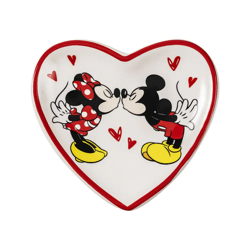 Disney Mickey & Minnie cercei și farfurie pentru bijuterii poza produsului