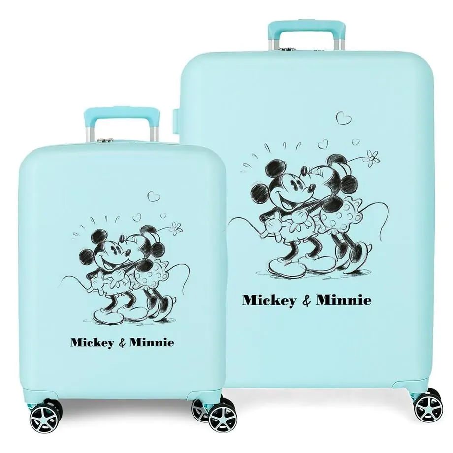 Disney Mickey & Minnie Kisses ABS pachet 2 trolere poza produsului