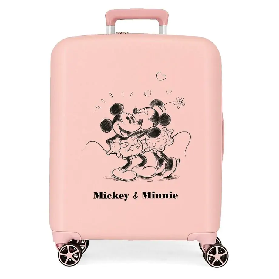 Disney Mickey & Minnie Kisses ABS valiză tip trolley 55cm poza produsului