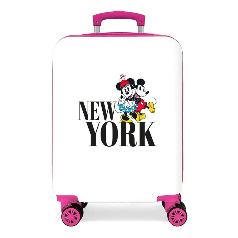 Disney Mickey & Minnie Trip to New York Trolley valiză ABS 55cm poza produsului