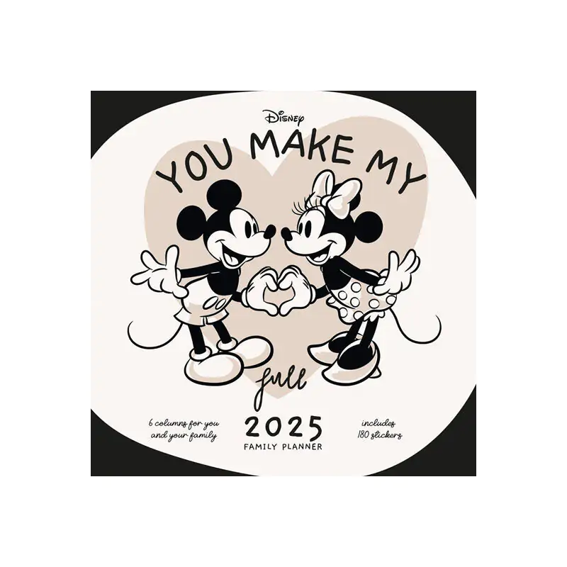 Disney Mickey and Friends calendar de planificare familială poza produsului