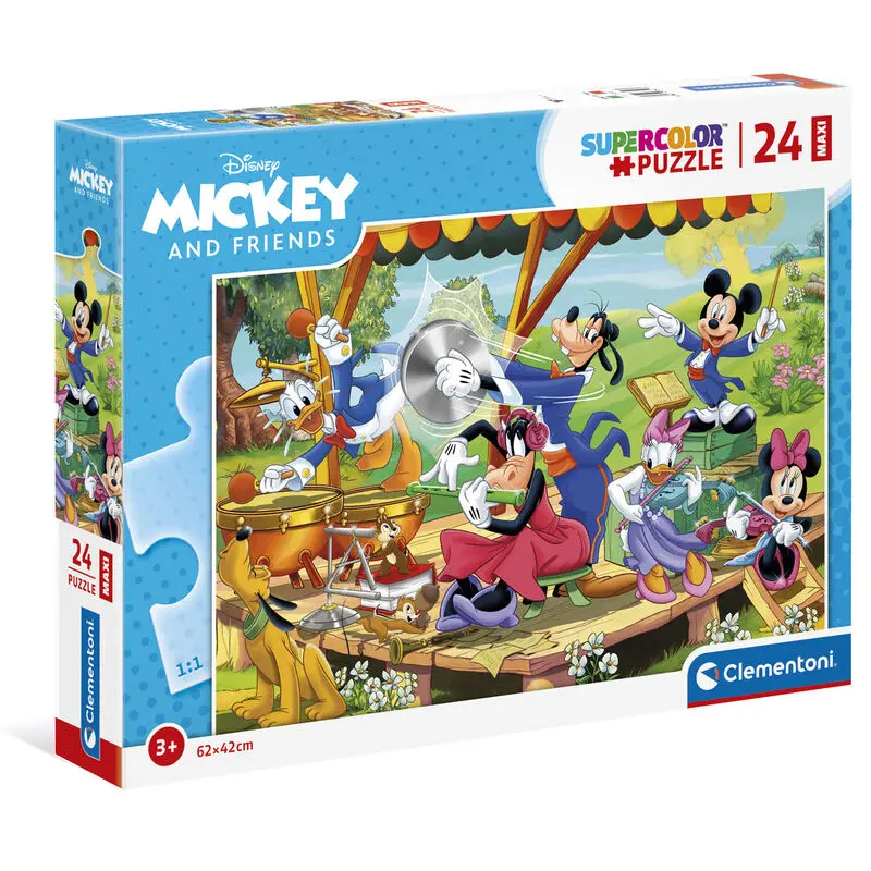 Puzzle maxi Disney Mickey and Friends 24 piese poza produsului