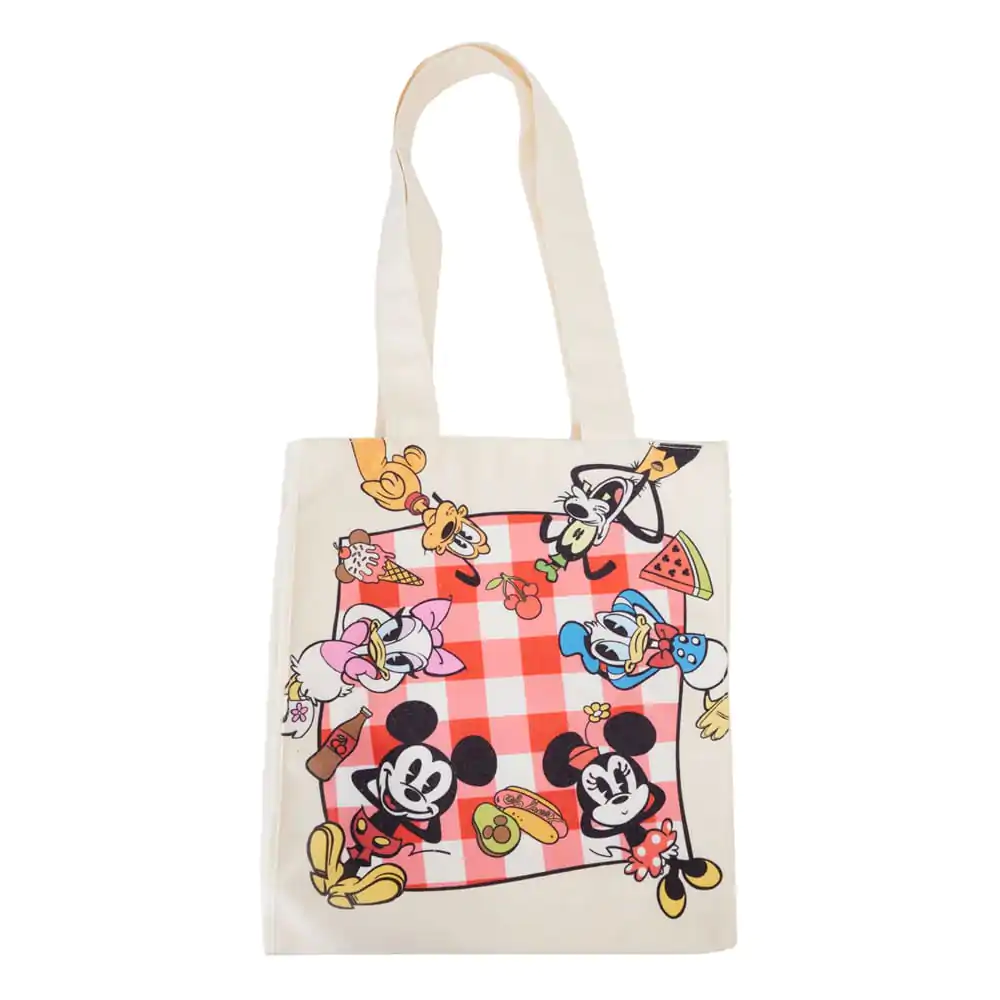 Disney by Loungefly Geantă tote de pânză Mickey și prietenii Picnic poza produsului