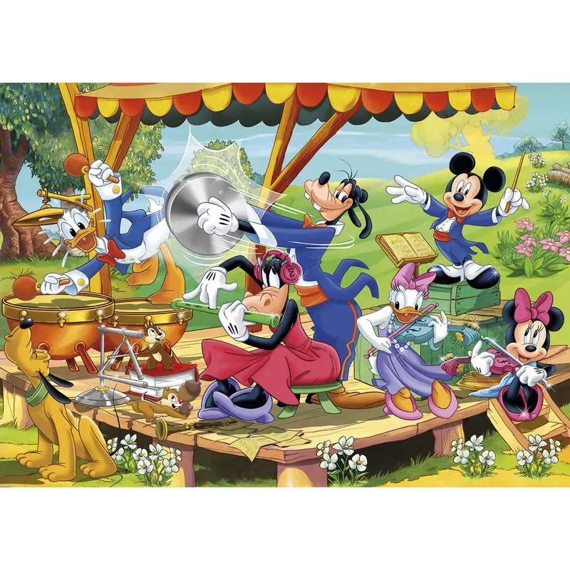 Disney Mickey and Friends puzzle 2x60 piese poza produsului