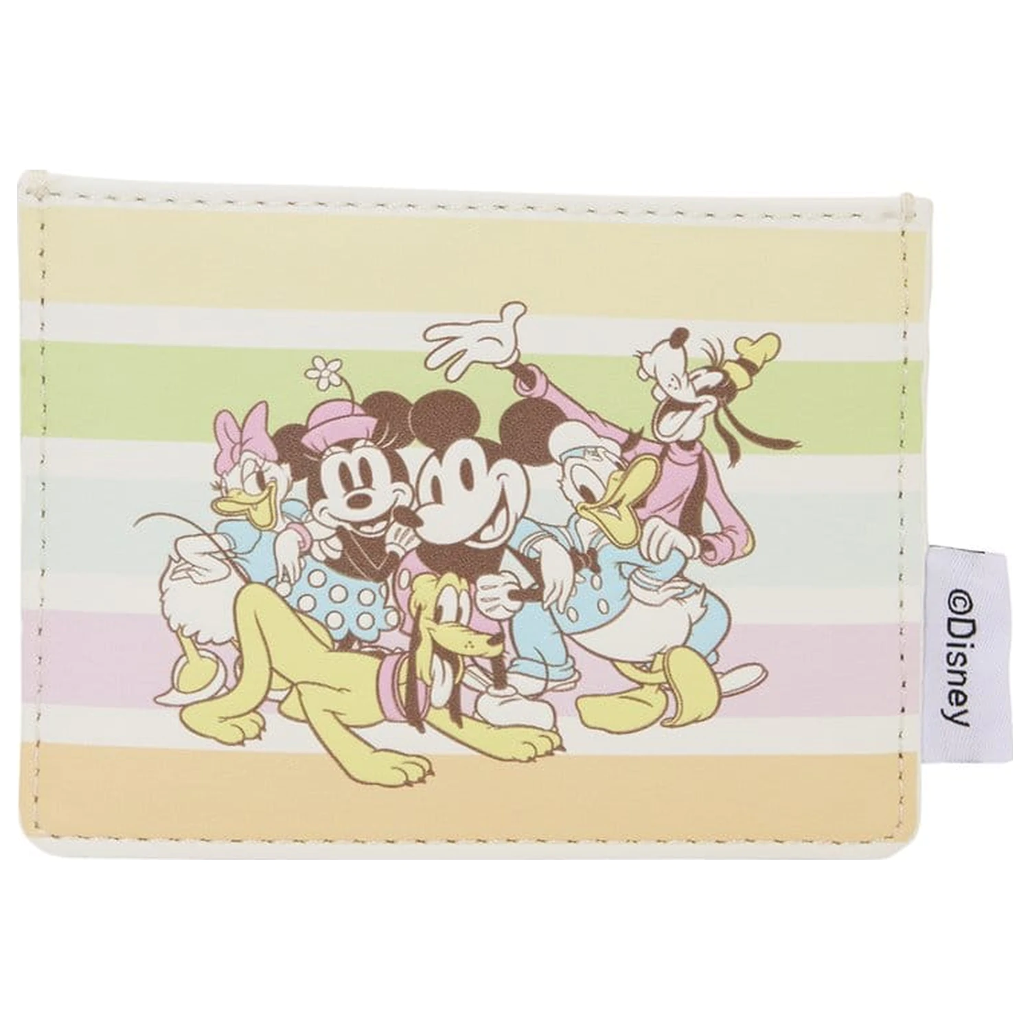 Disney by Loungefly Suport pentru carduri Mickey and Friends Rainbow Stripes poza produsului