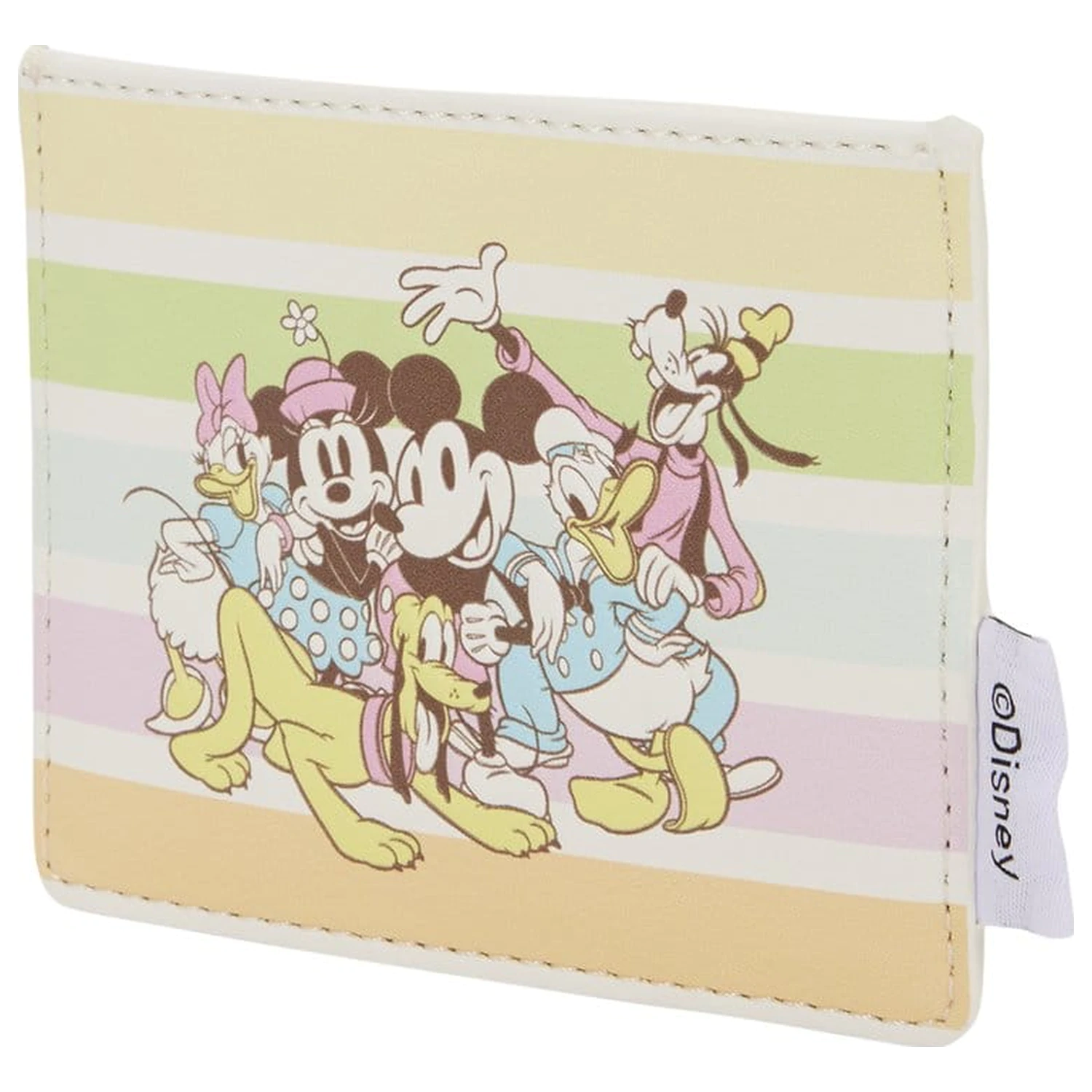 Disney by Loungefly Suport pentru carduri Mickey and Friends Rainbow Stripes poza produsului