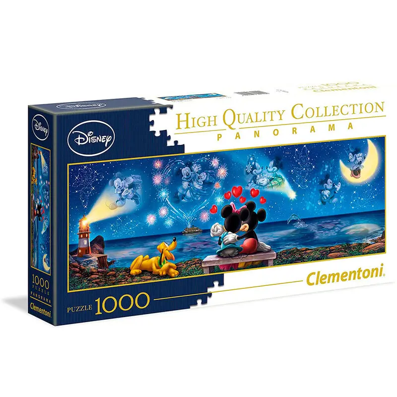 Puzzle panoramic Disney Mickey & Minnie (1000 piese) poza produsului