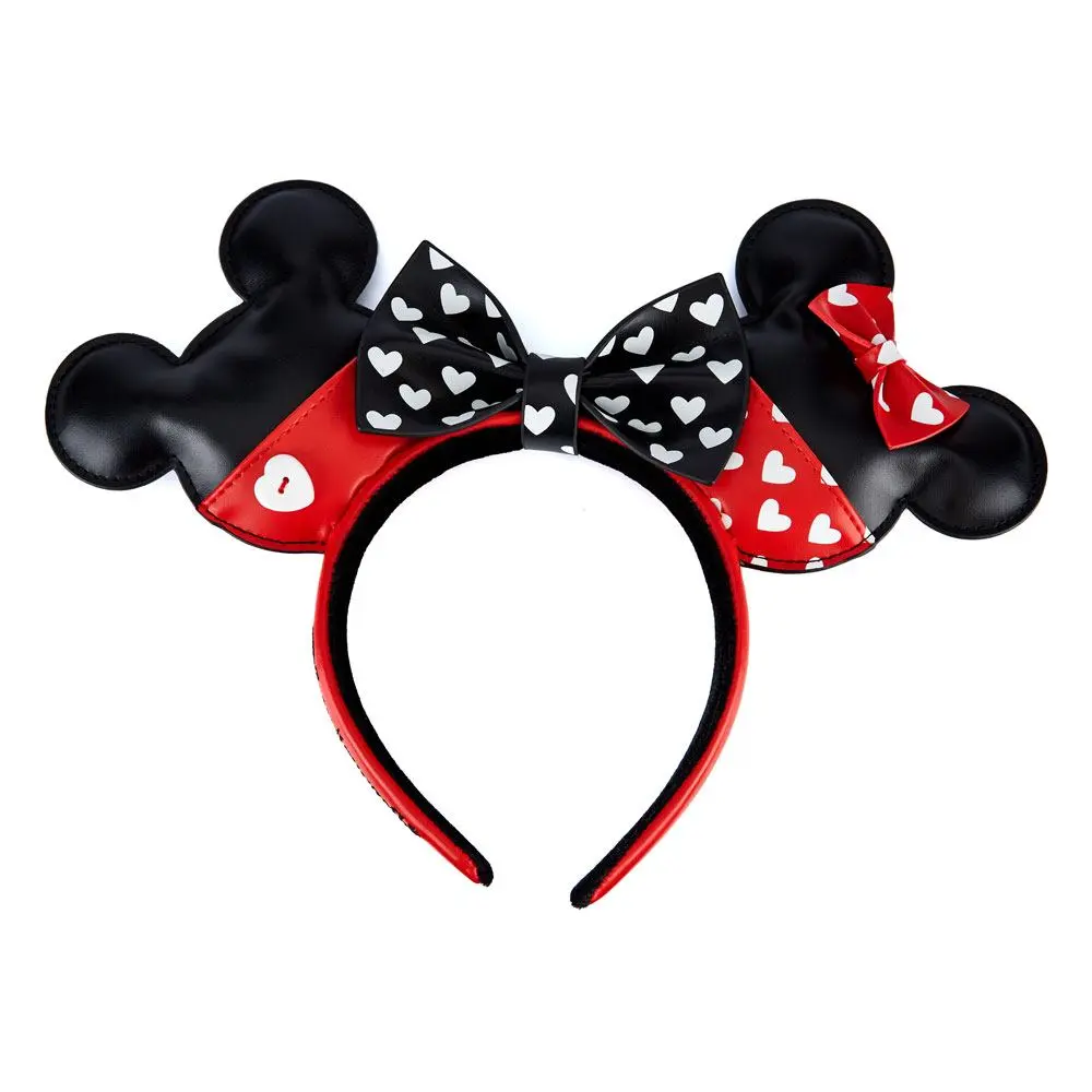 Disney by Loungefly Headband Bentiță Mickey și Minnie Valentines poza produsului