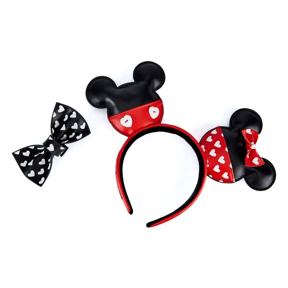 Disney by Loungefly Headband Bentiță Mickey și Minnie Valentines poza produsului