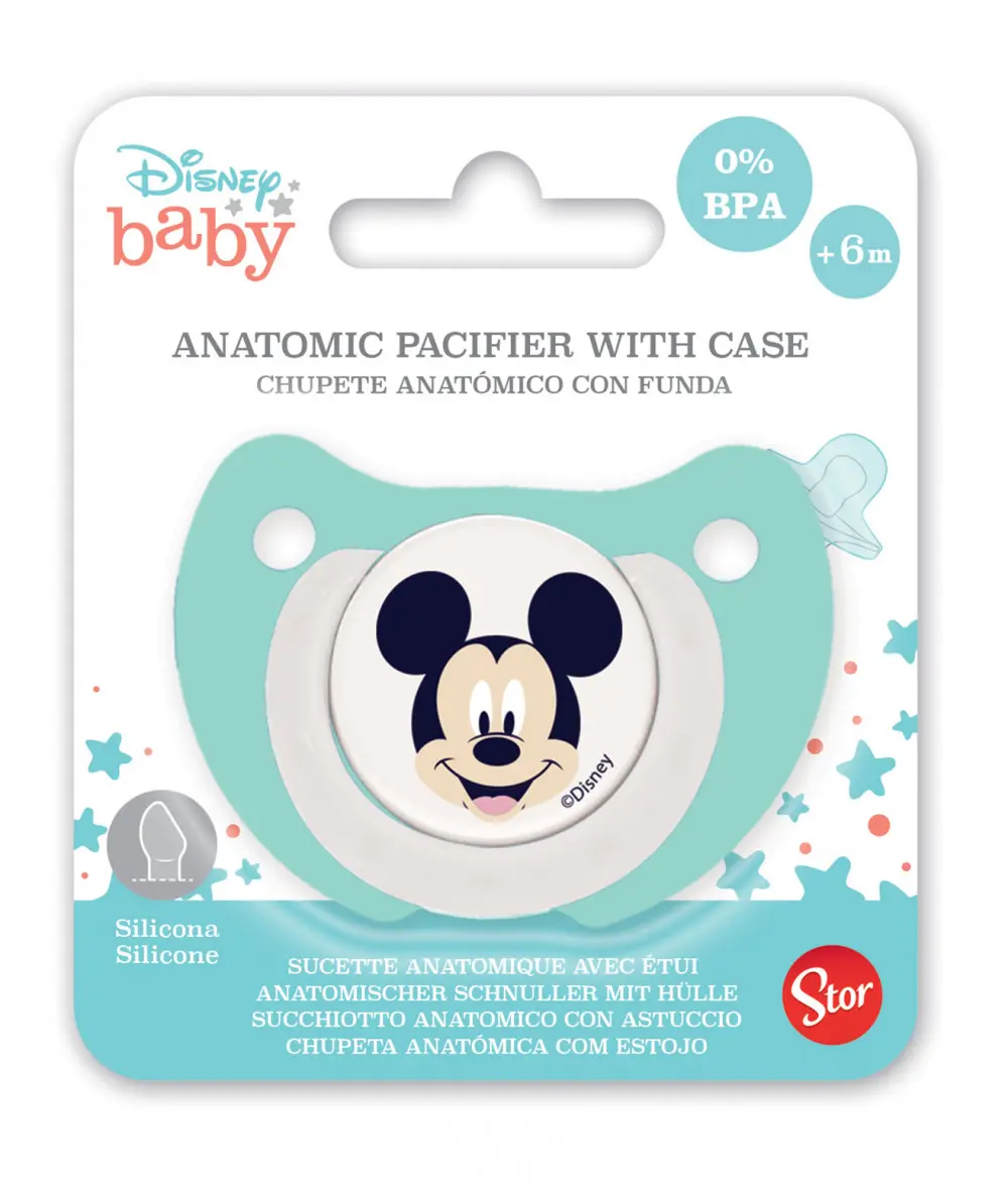 Disney Mickey Baby Suzeta Play and Sleep cu Husa poza produsului