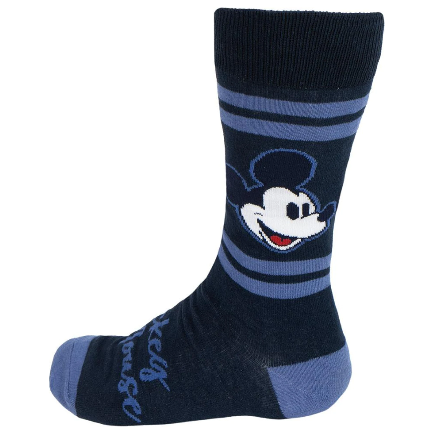 Disney Mickey Blue Șosete lungi bărbătești 38/45 poza produsului