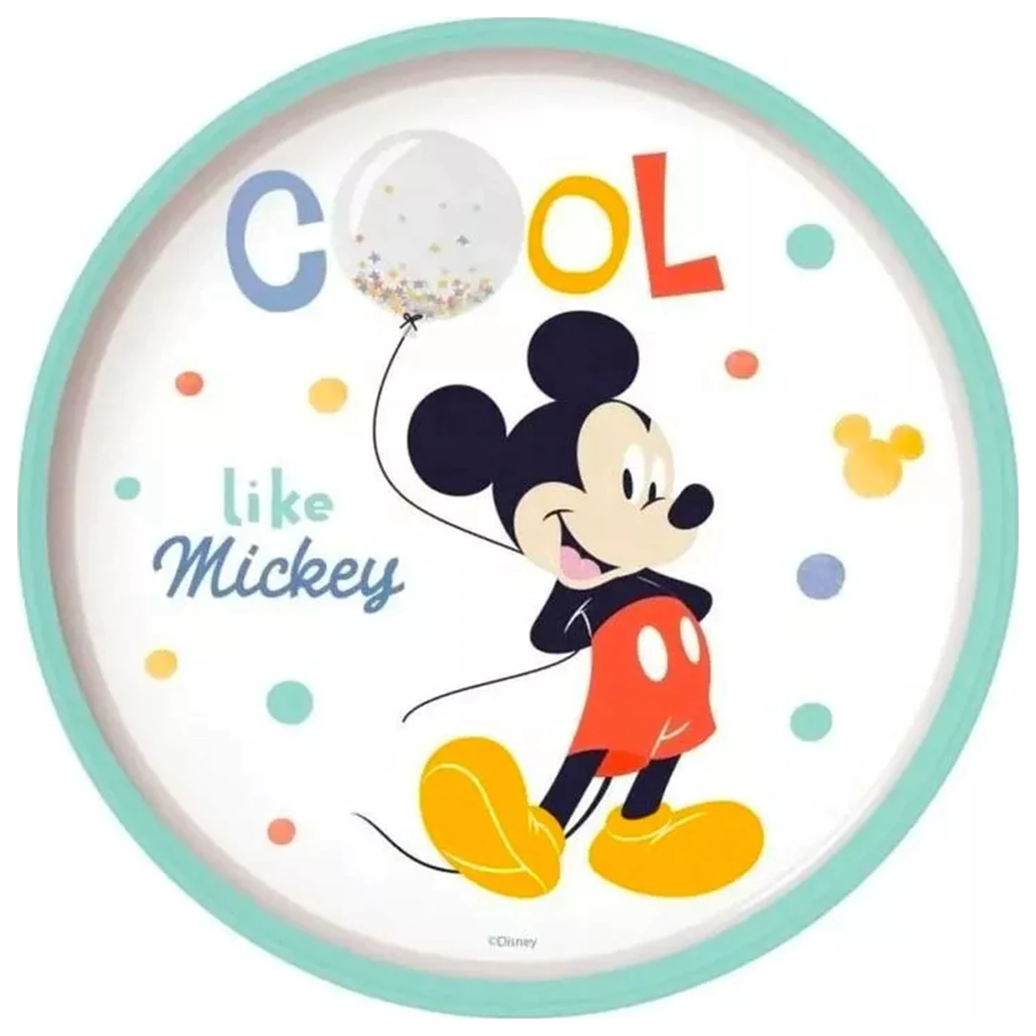 Disney Mickey Cool farfurie plata micro anti-alunecare poza produsului