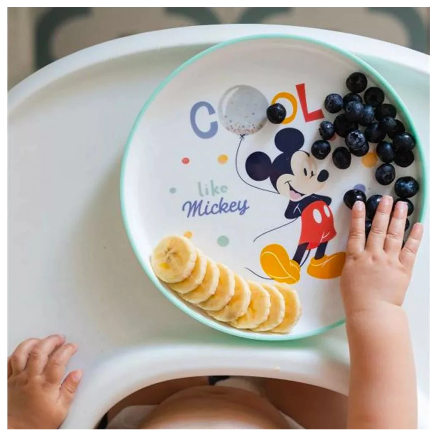 Disney Mickey Cool farfurie plata micro anti-alunecare poza produsului