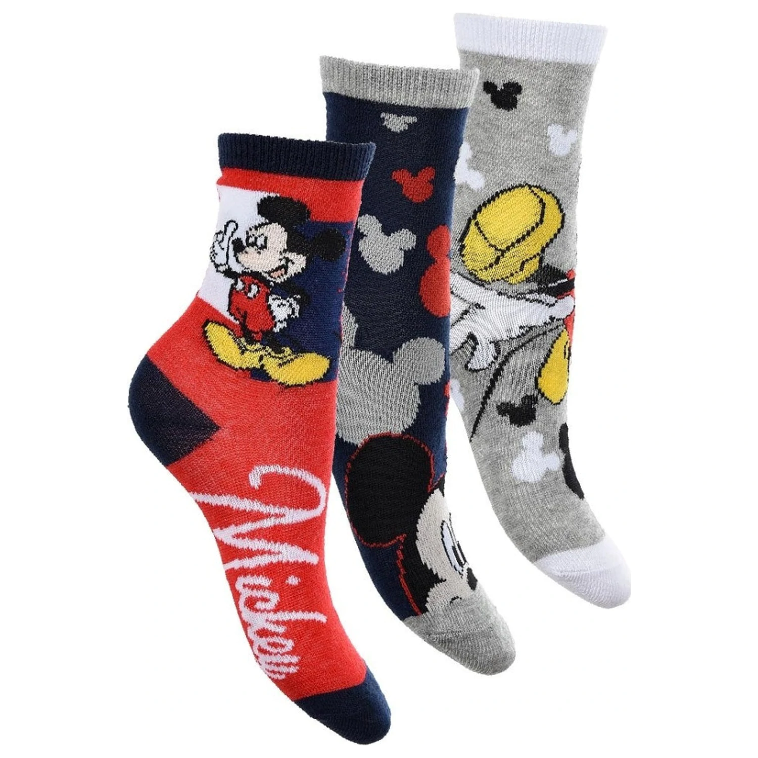 Disney Mickey Mouse Cozy Toes Șosete pentru copii 27/30 poza produsului
