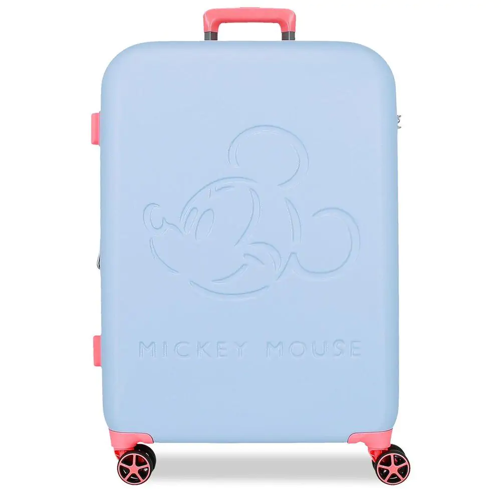 Disney Mickey Crazy Trip ABS trolley suitcase 60cmDisney Mickey Crazy Trip ABS Troler Valiză 60cm poza produsului