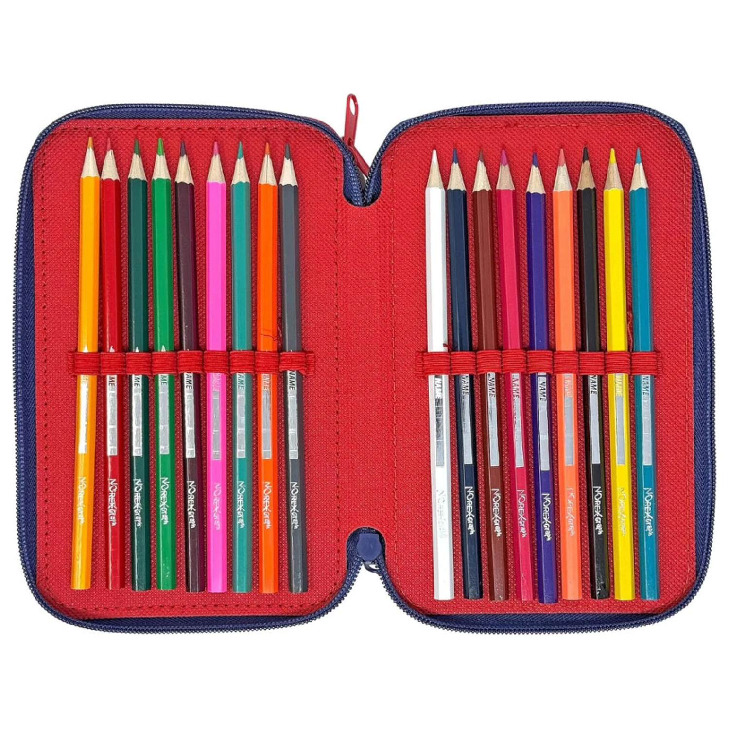 Disney Mickey Dots Filled Etui cu creioane cu 3 etaje poza produsului