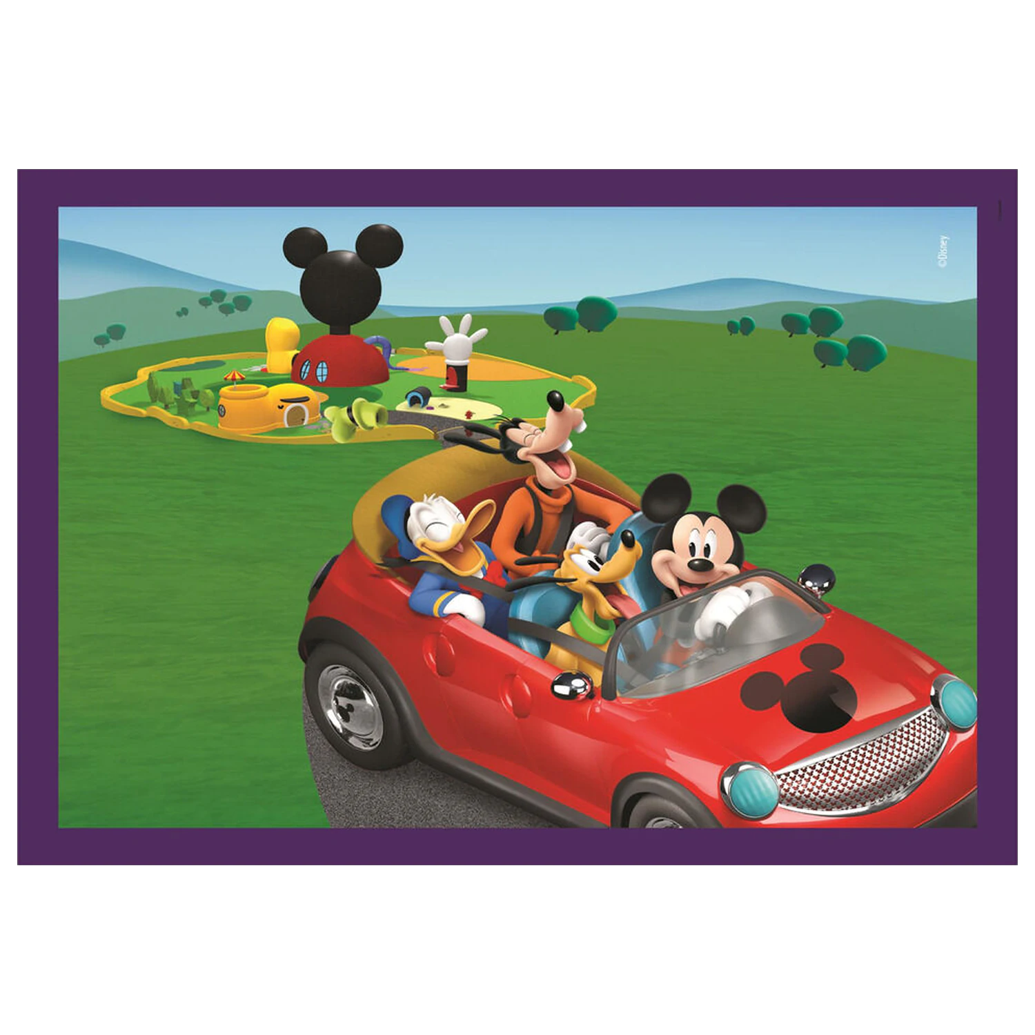 Disney Mickey Mouse Club House puzzle 12-16-20-24 piese poza produsului