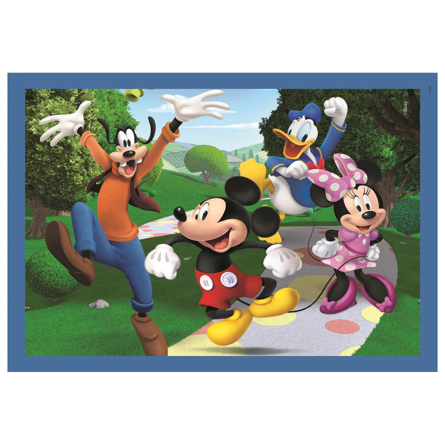 Disney Mickey Mouse Club House puzzle 12-16-20-24 piese poza produsului