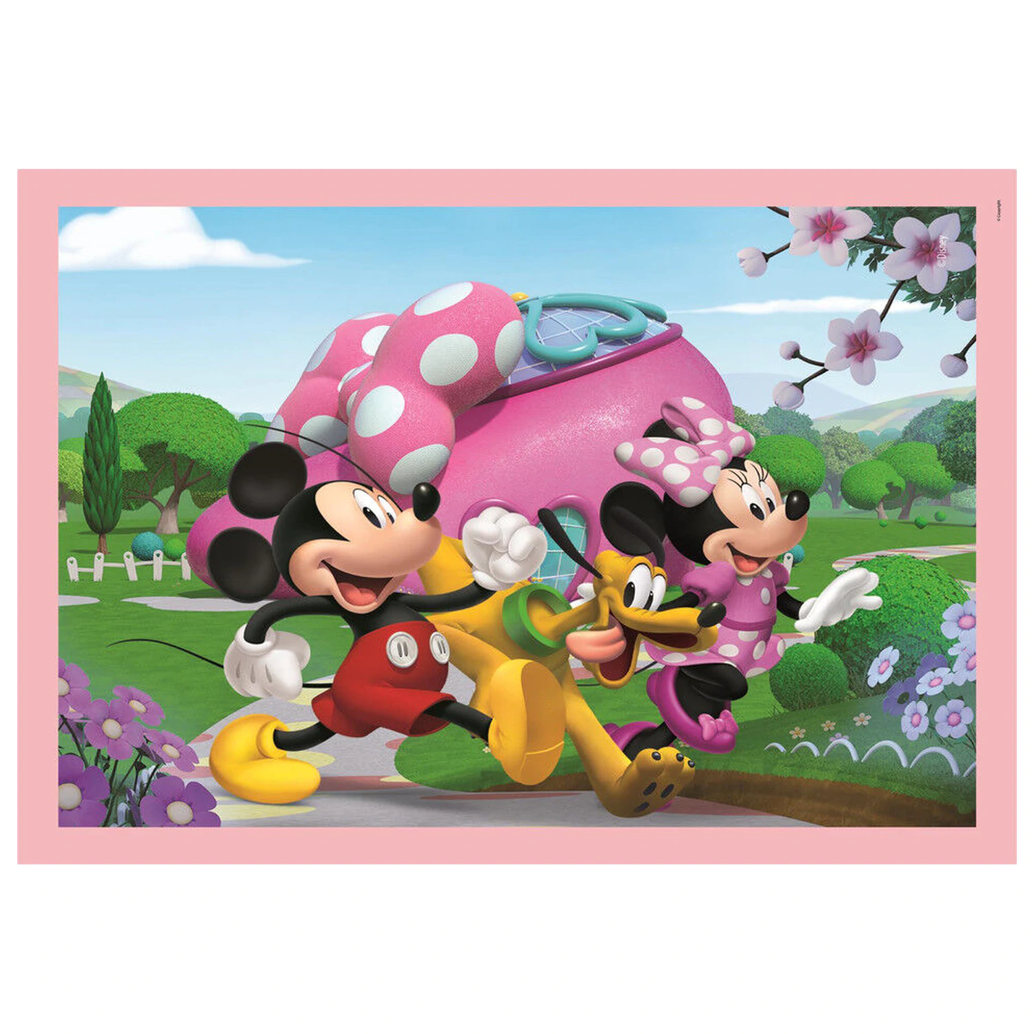 Disney Mickey Mouse Club House puzzle 12-16-20-24 piese poza produsului