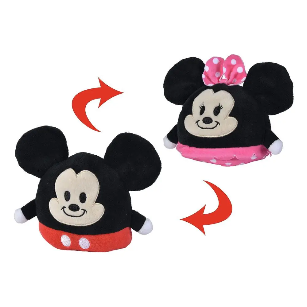 Disney: Mickey Mouse Figurina de pluș reversibilă Mickey/Minnie 8 cm poza produsului