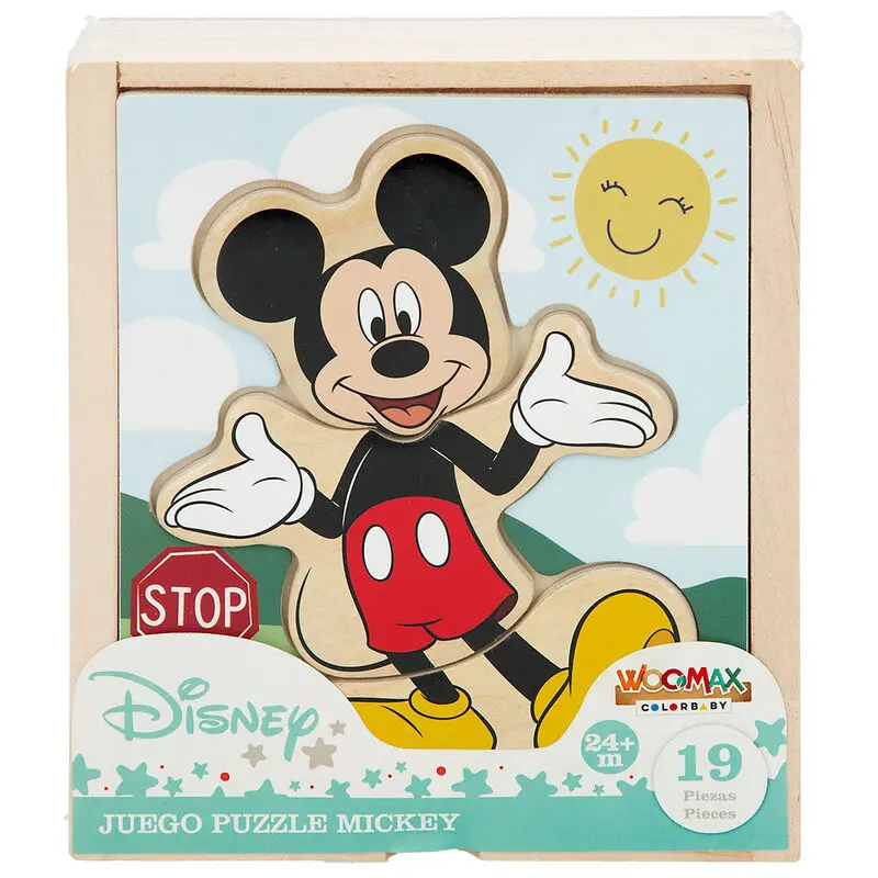 Disney Mickey puzzle din lemn poza produsului