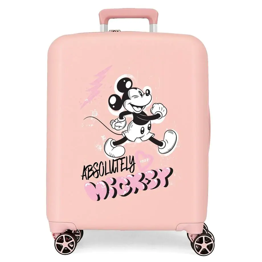 Disney Mickey Friendly ABS trolley suitcase 55cmDisney Mickey Friendly ABS troller valiză 55cm poza produsului