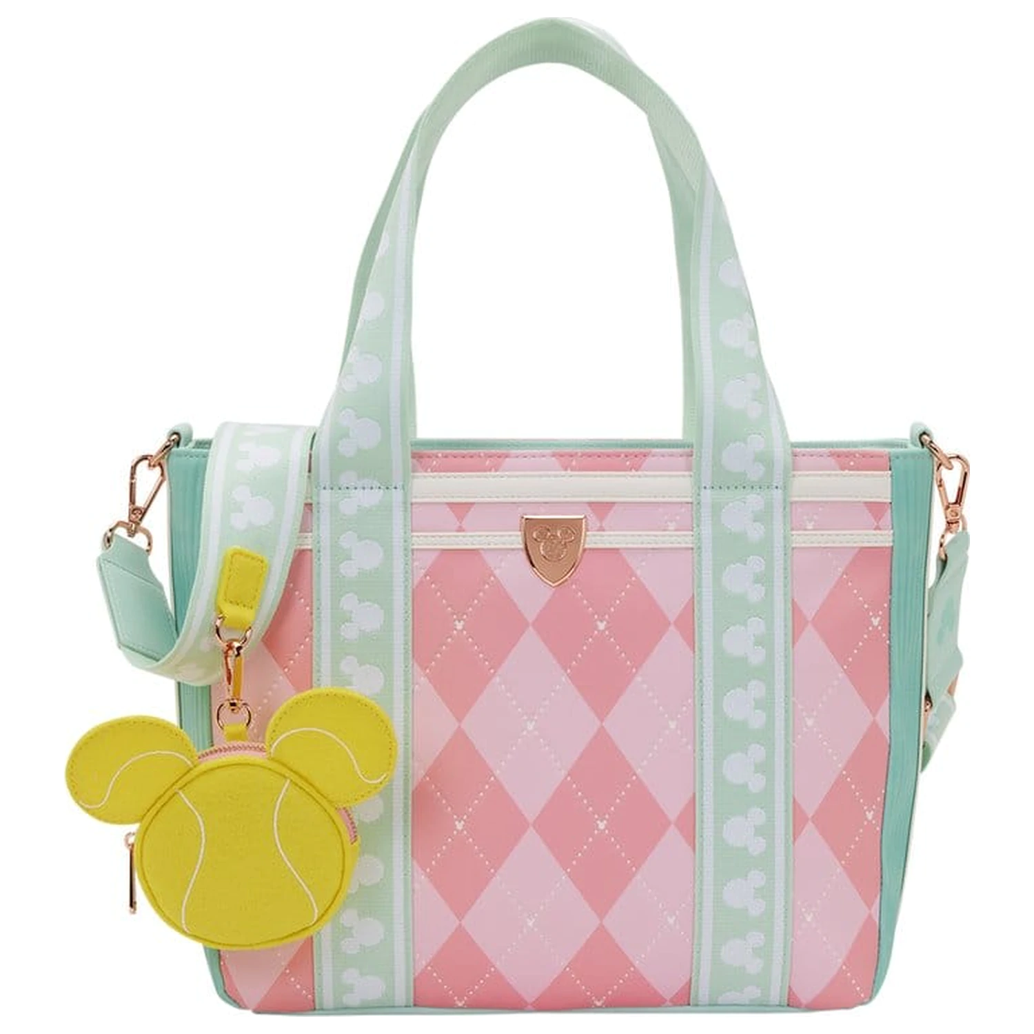 Disney by Loungefly Crossbody Bag cu portofel monede Mickey&Friends Tennis poza produsului