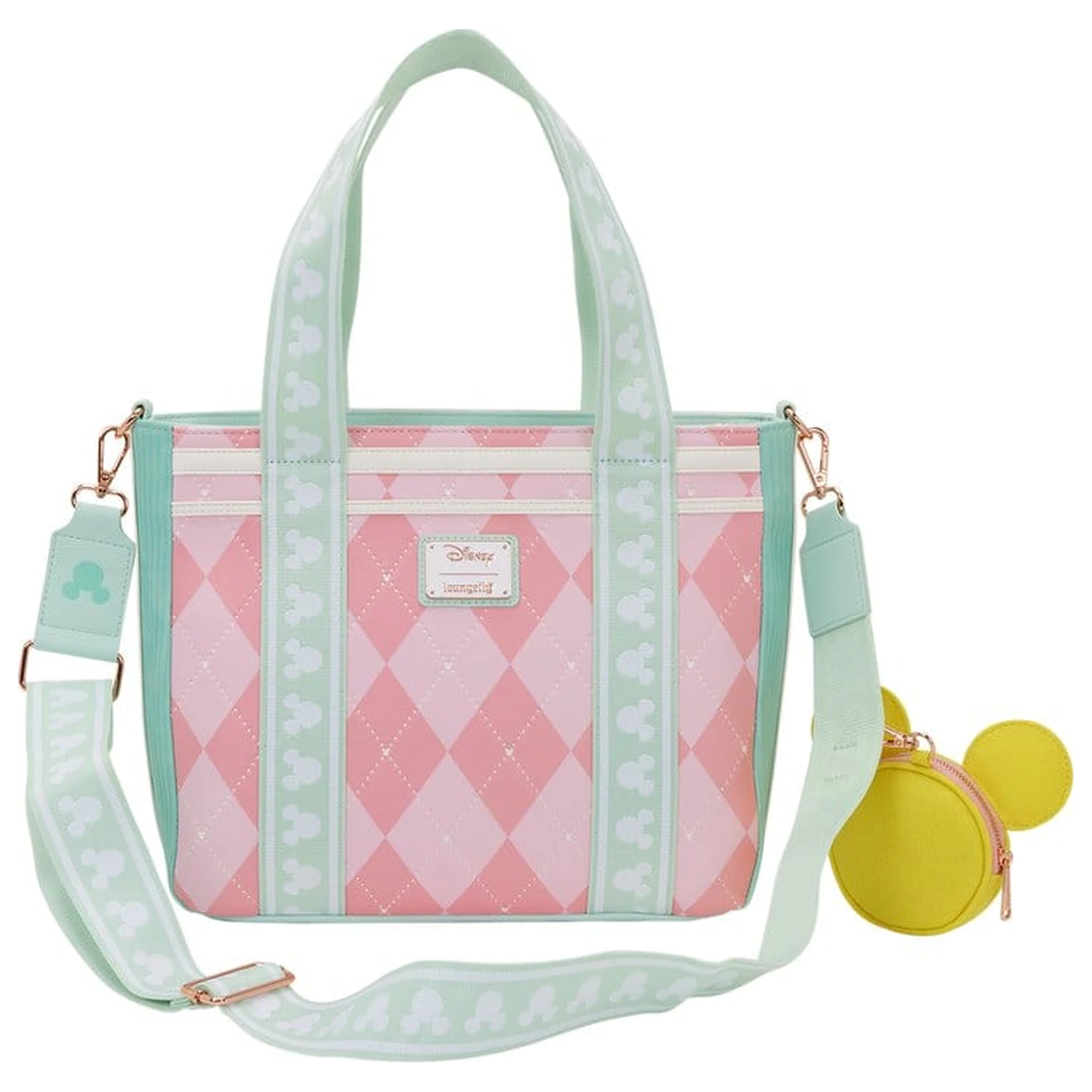 Disney by Loungefly Crossbody Bag cu portofel monede Mickey&Friends Tennis poza produsului