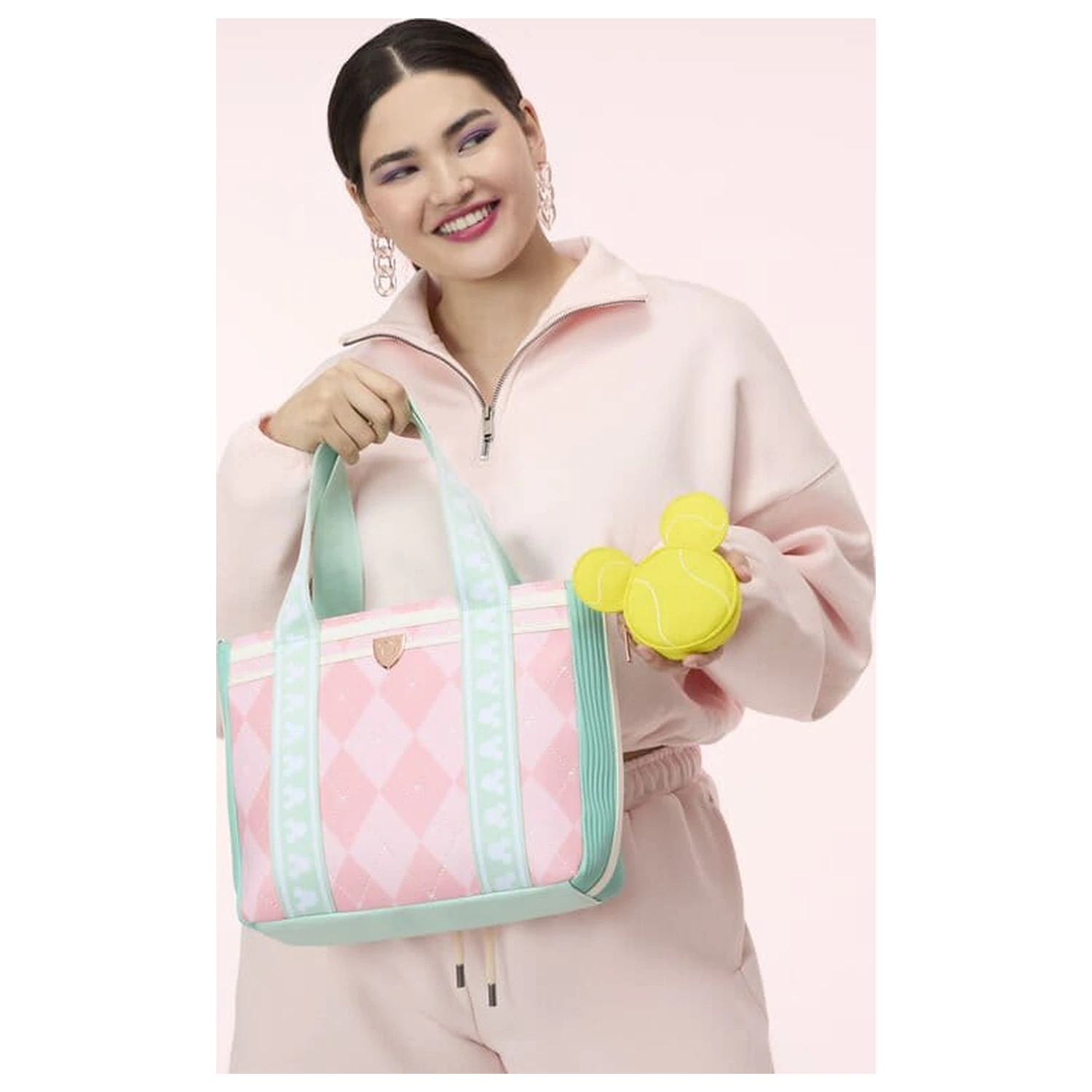 Disney by Loungefly Crossbody Bag cu portofel monede Mickey&Friends Tennis poza produsului