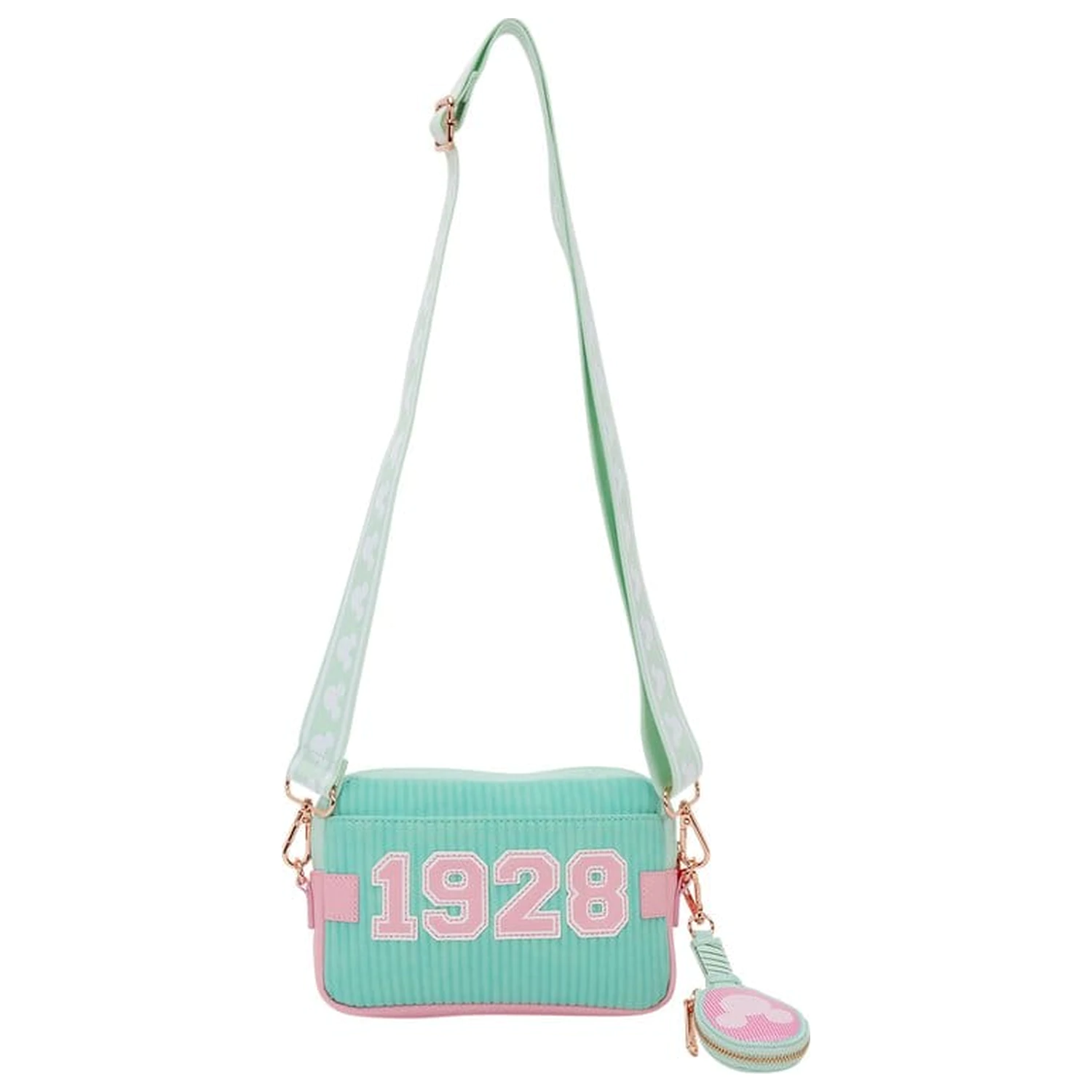 Disney by Loungefly Geanta Sling cu Portofel pentru monede Mickey & Friends Tennis poza produsului