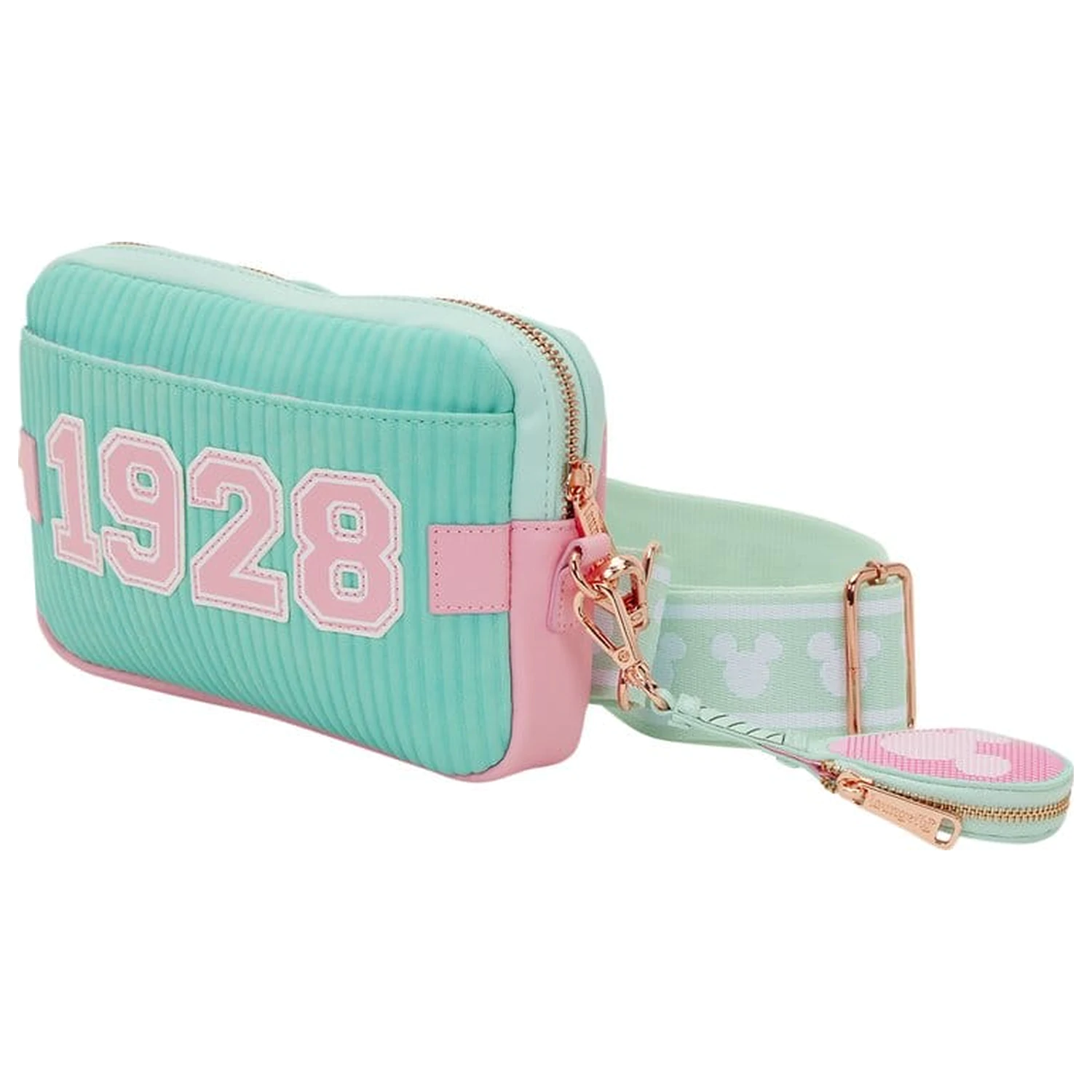 Disney by Loungefly Geanta Sling cu Portofel pentru monede Mickey & Friends Tennis poza produsului