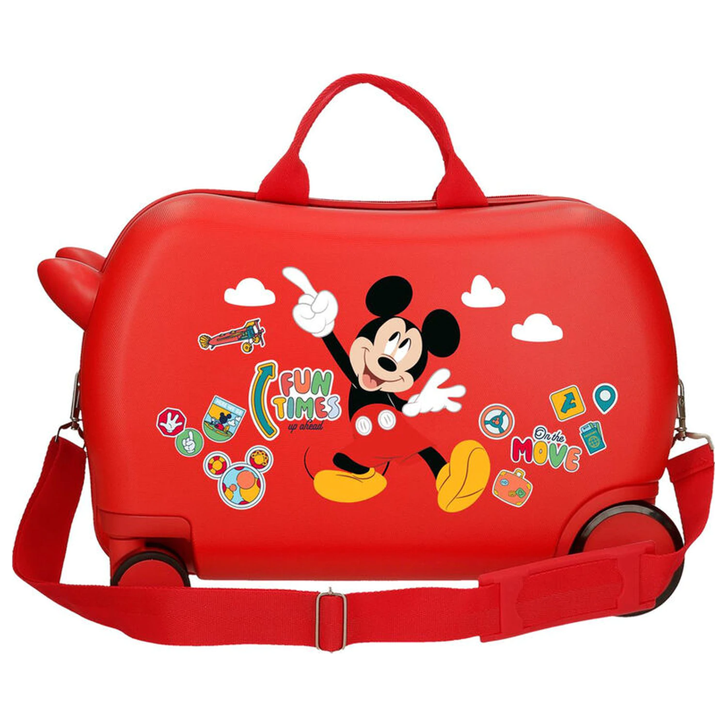 Disney Mickey Fun Times ABS troler geamantan 45cm poza produsului
