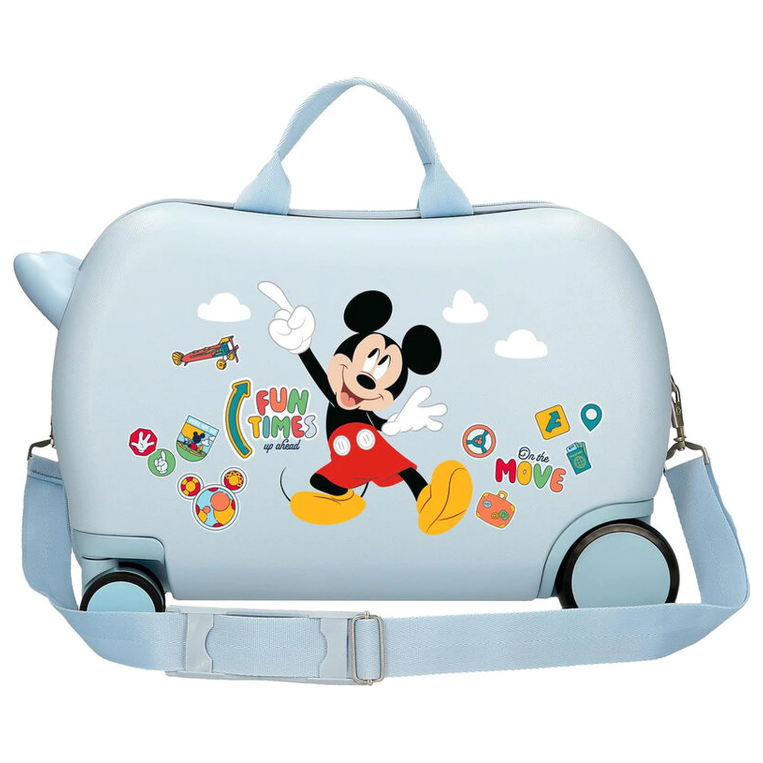 Disney Mickey Fun Times ABS troller valiza 45cm poza produsului