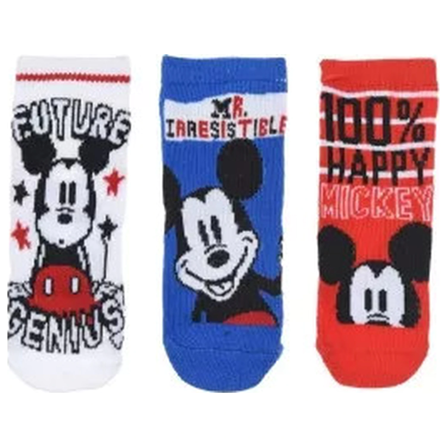 Disney Mickey Genius Baby Socks 0 6 luni poza produsului