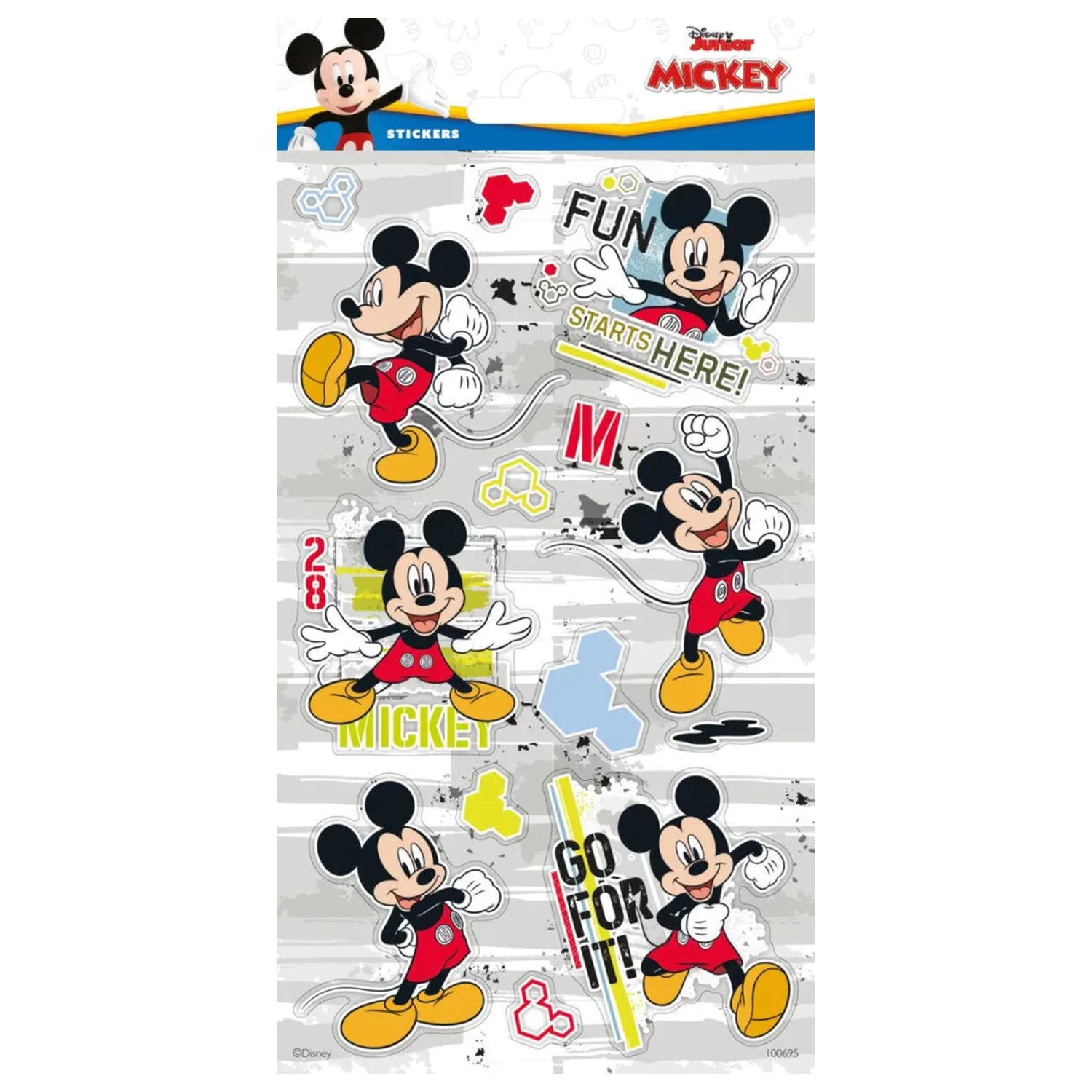 Disney Mickey Go For It sticker poza produsului