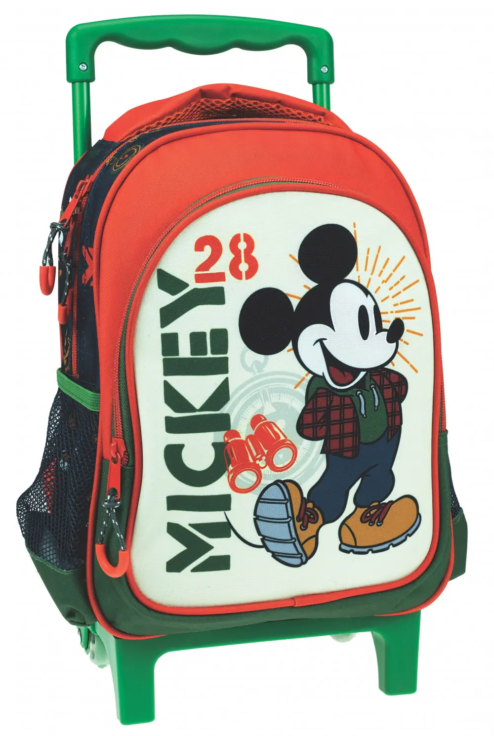 Disney Mickey Mouse ghiozdan rulant prescolar, geanta 30 cm poza produsului
