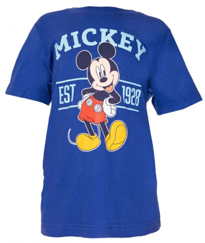 Disney Mickey EST 1928 Tricou pentru Copii cu Mânecă Scurtă poza produsului