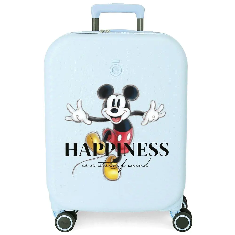 Disney Mickey Happiness ABS trolley suitcase 55cm - Valiză trolley ABS 55 cm poza produsului