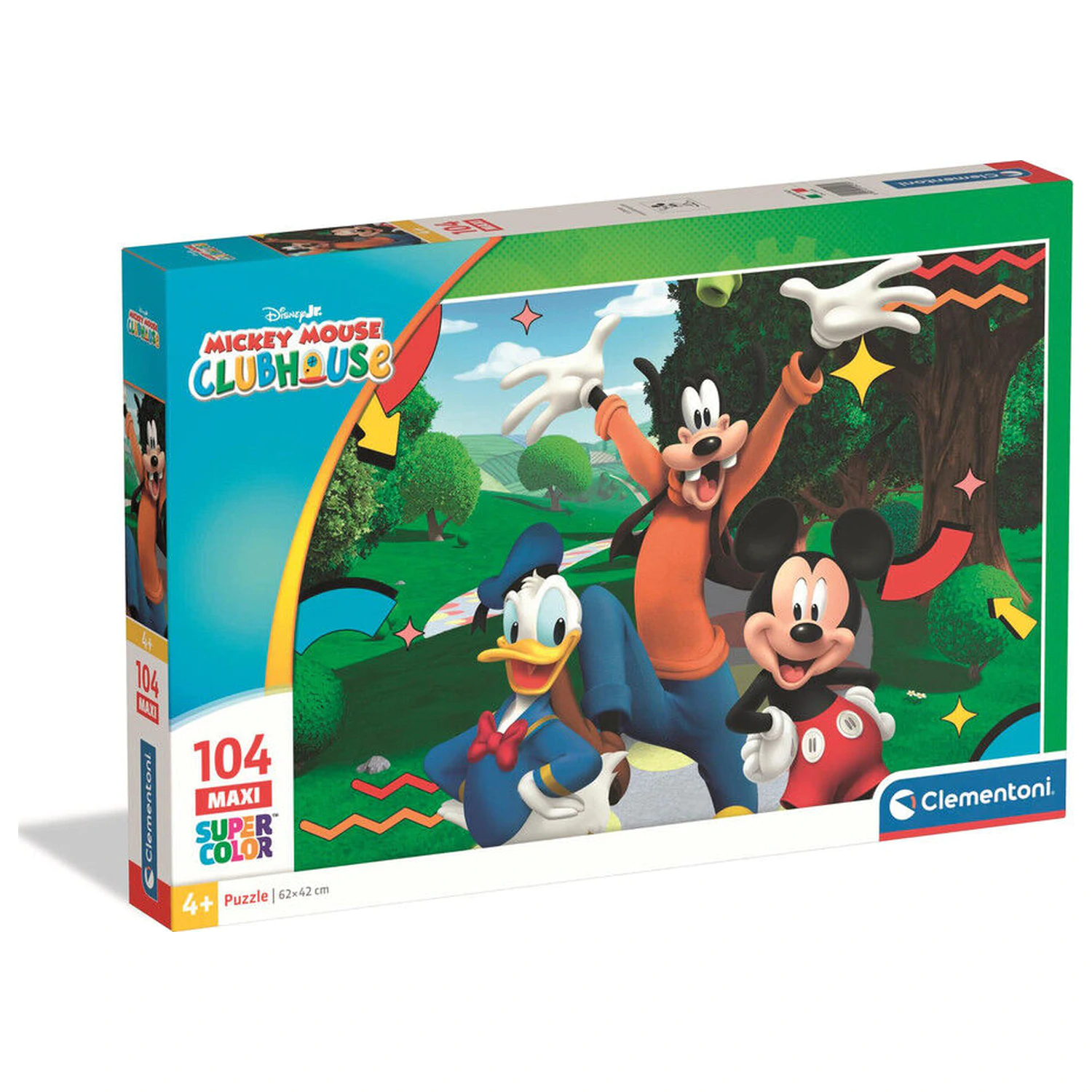 Disney Mickey maxi puzzle 104 piese poza produsului