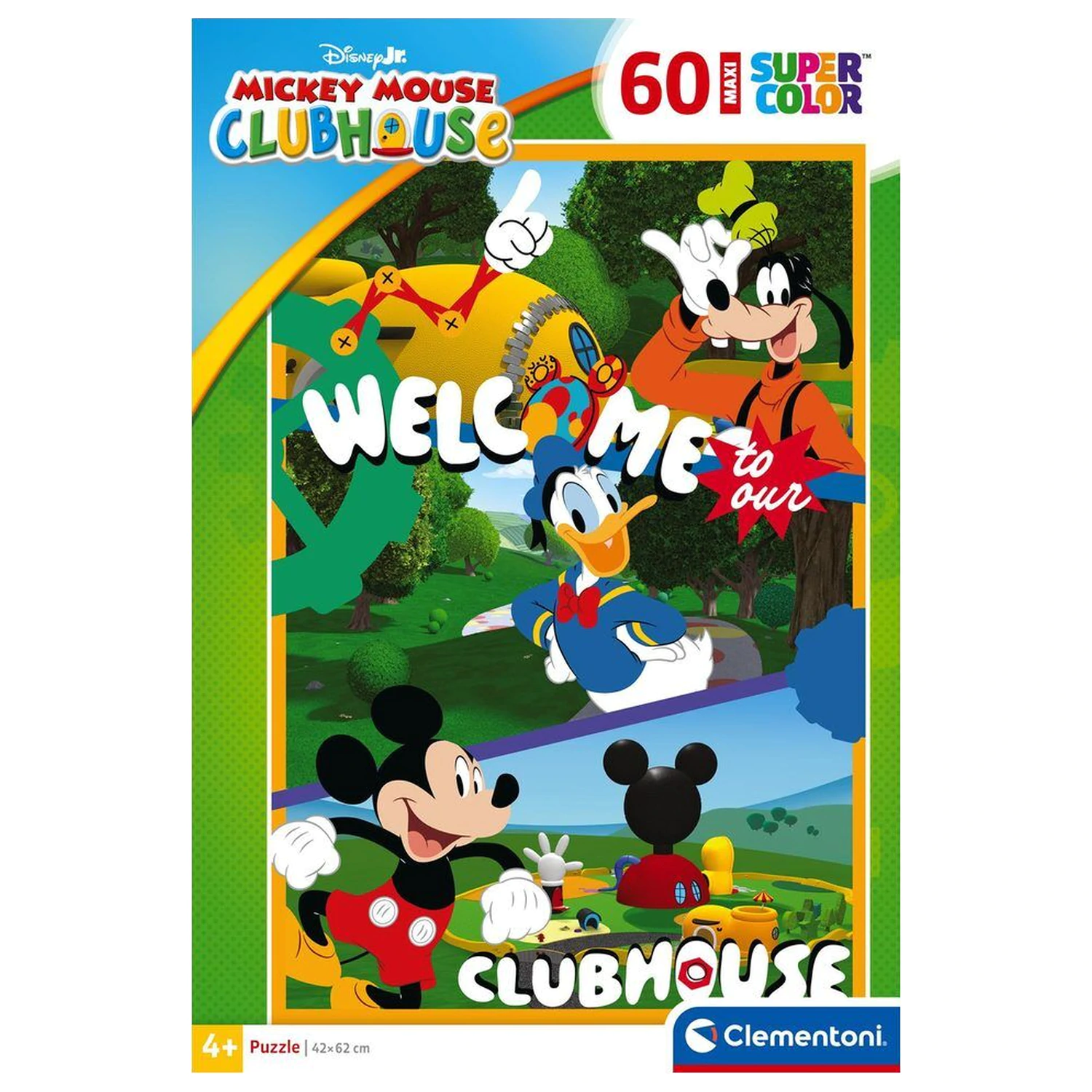 Disney Mickey maxi puzzle 60 de piese poza produsului