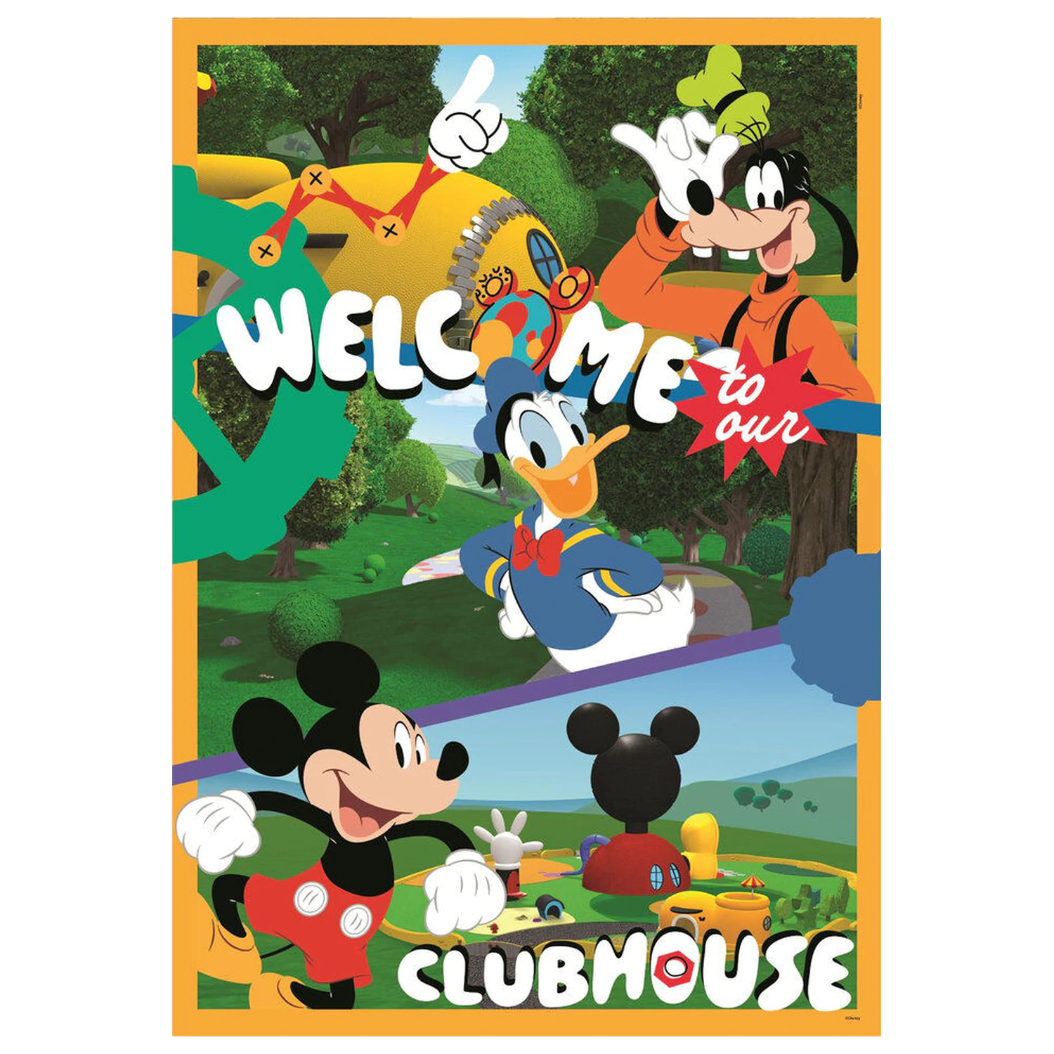 Disney Mickey maxi puzzle 60 de piese poza produsului