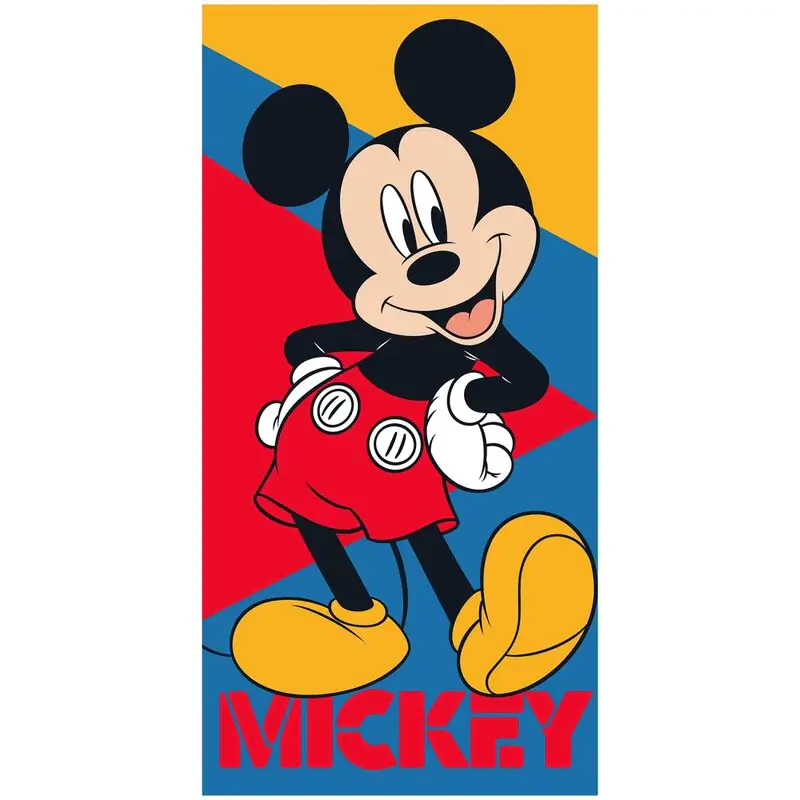 Disney Mickey prosop de plajă din microfibră poza produsului