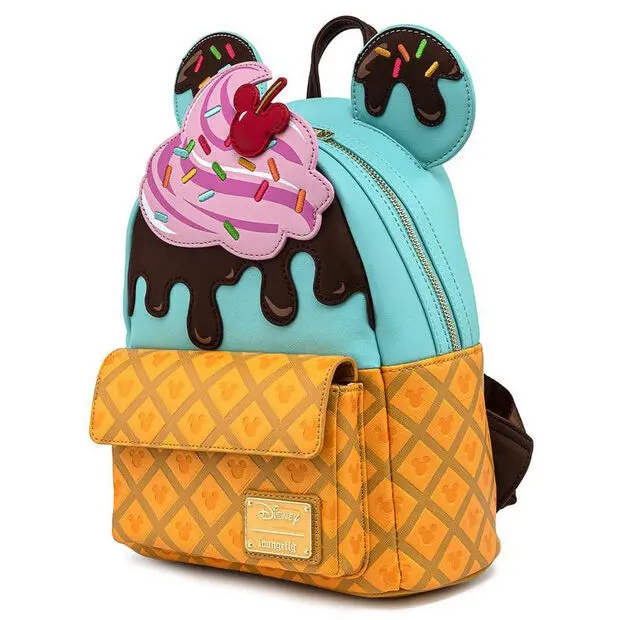 Disney by Loungefly rucsac Mickey and Minnie Sweets Ice Cream poza produsului