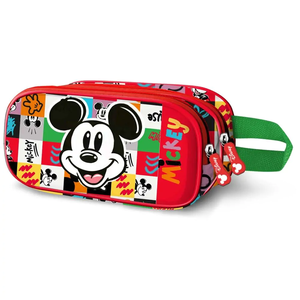 Disney Mickey Mood 3D husă dublă pentru creioane poza produsului